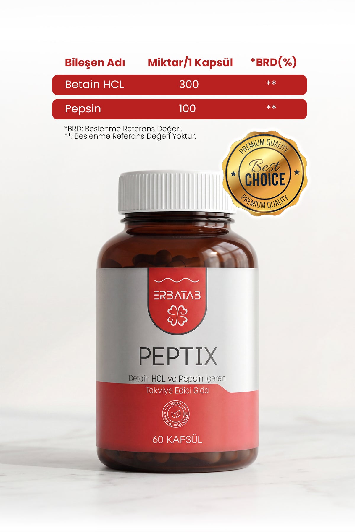 Erbatab Avantaj Paketi 8 (Kudret Narı, Peptix, Bromelain)