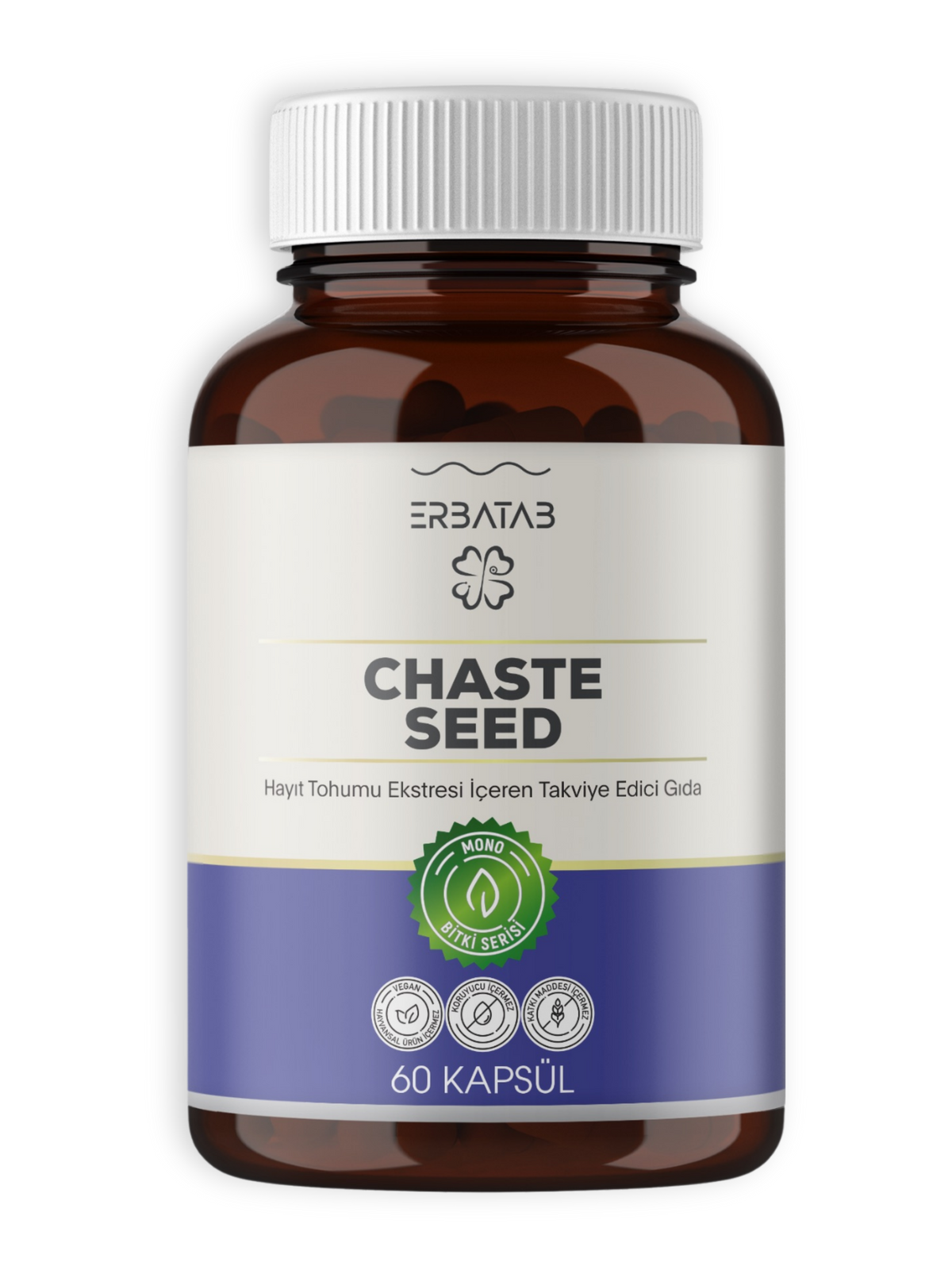 Erbatab Hayıt Ekstresi Chaste Seed 60 Kapsül